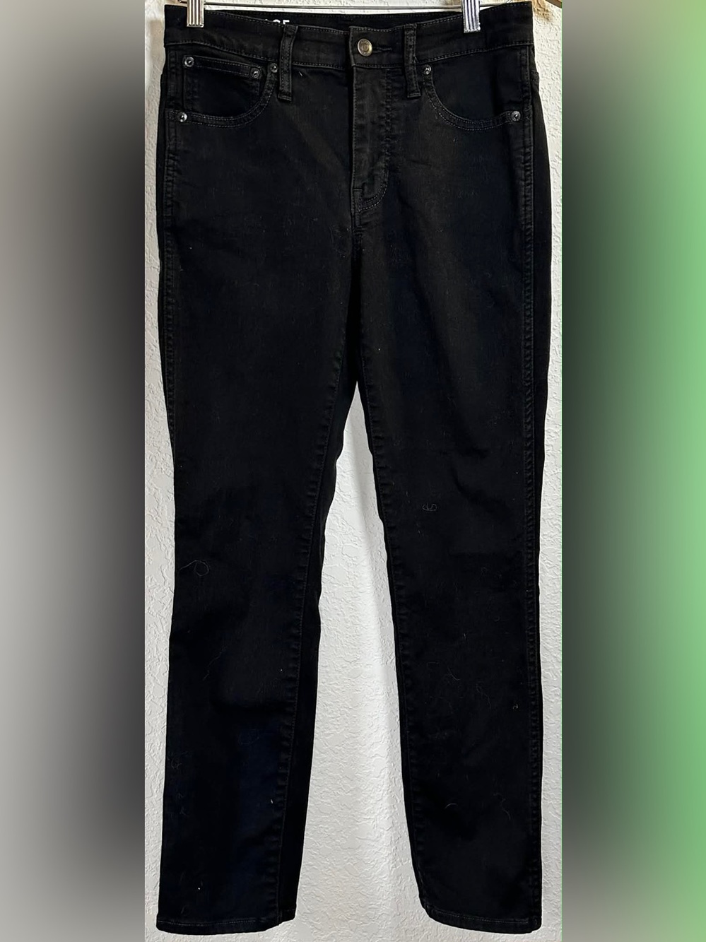Jcrew Slim Straight Black Jeans